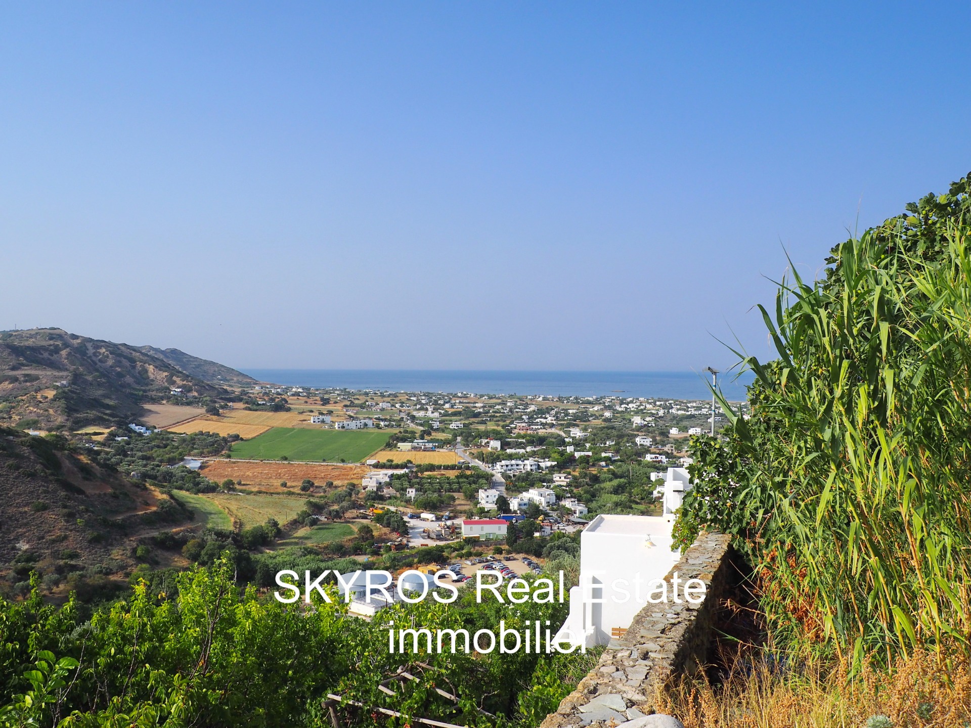 Rare 163m2 house in Chora SKYROS real estate immobilier